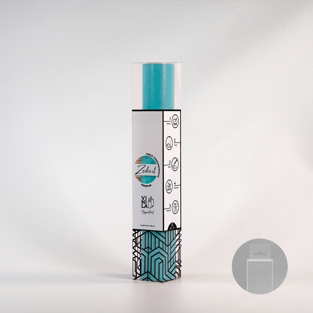 Vinilo termoadhesivo pastel Caribbean sea