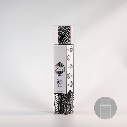 Vinilo textil estampado cebra