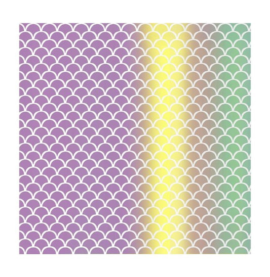 Cricut Pack Vinilo Adhesivo Mosaic Mermaid Mix 30,5 cm x 30,5 cm