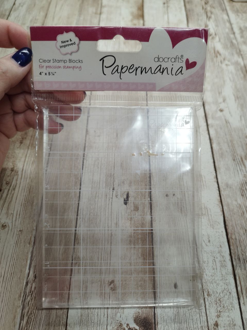 Base para estampar sellos de Papermania