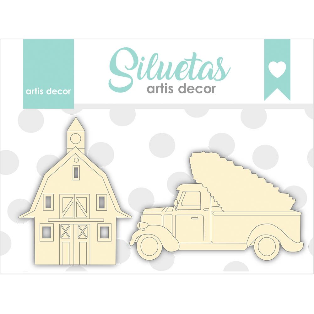 Chipboard casita árbol Artis Decor