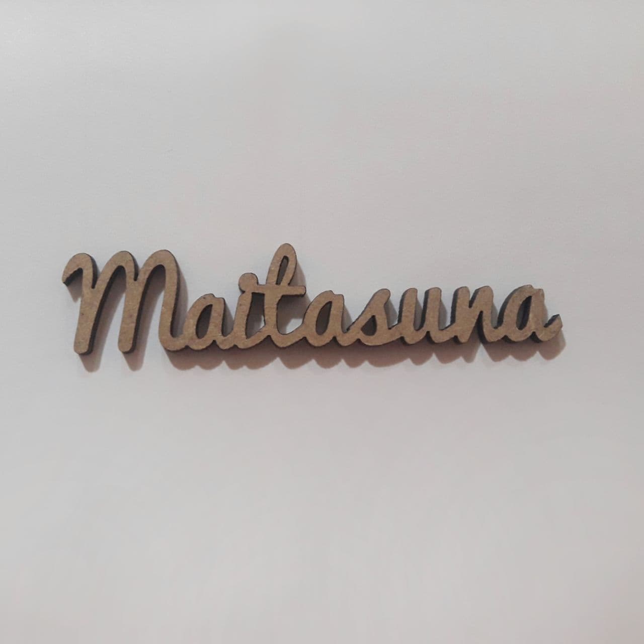 Maderita palabra Maitasuna