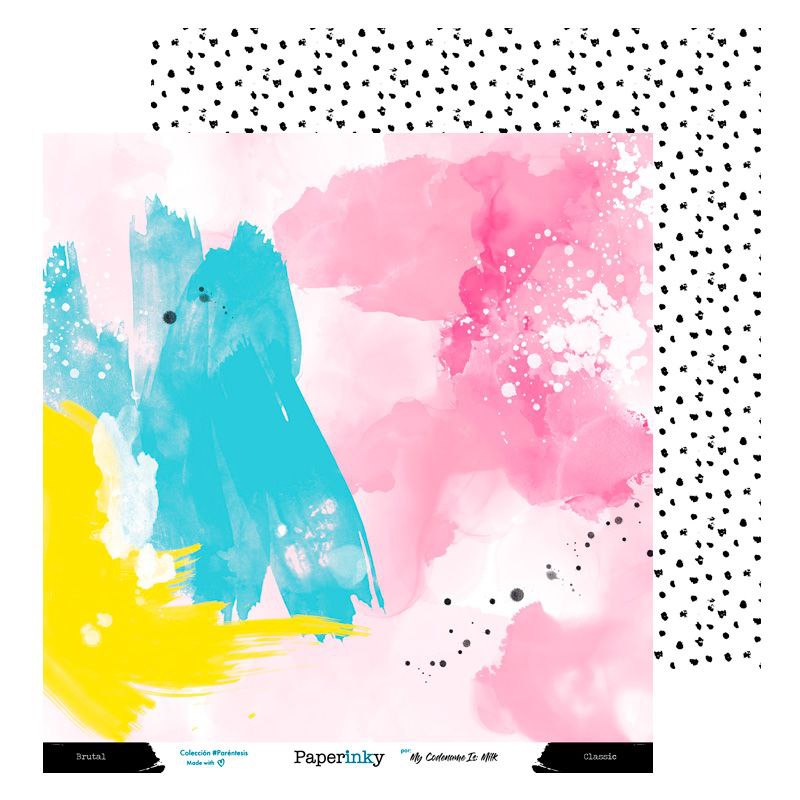 Paréntesis de Paperinky papel scrap