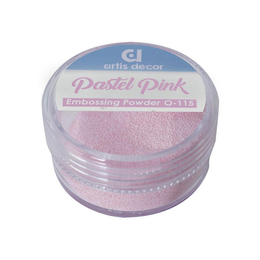 Polvos de embossing rosa Pastel pink