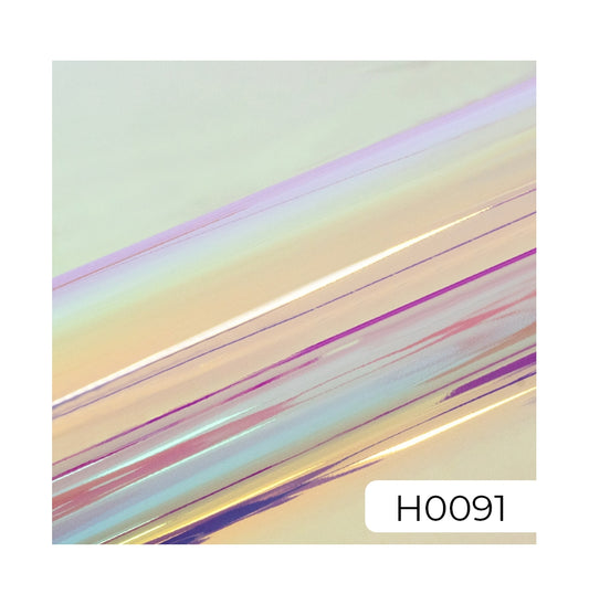 Vinilo textil Siser Holográfico hoja A4 Rainbow pearl H0091