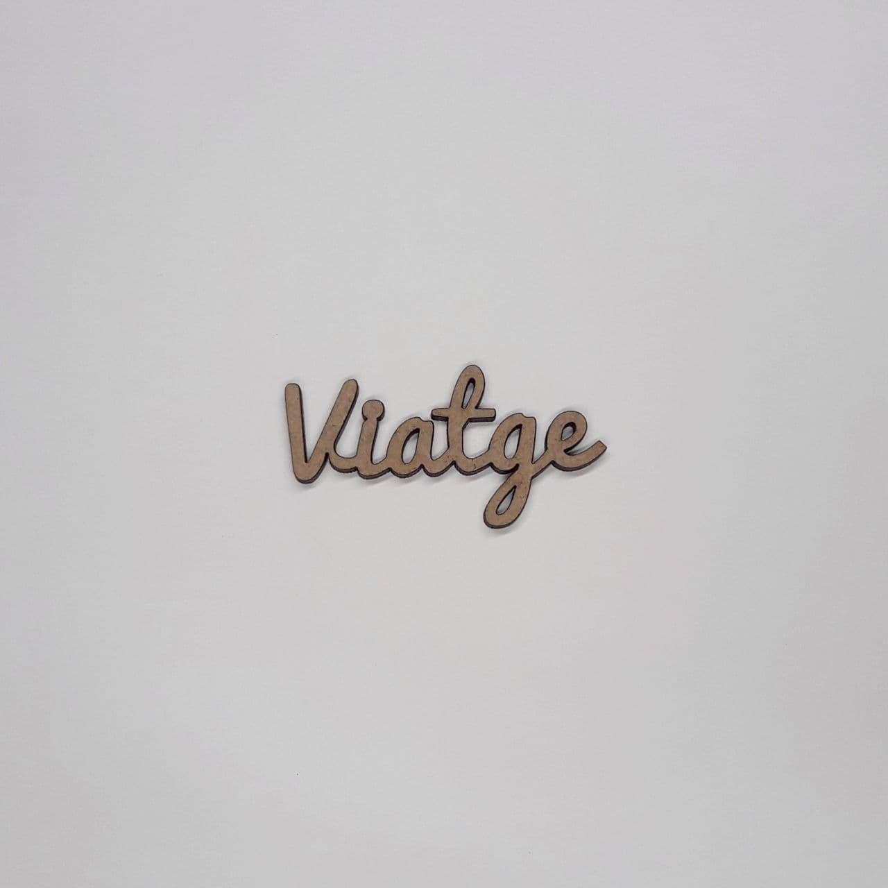 Maderita palabra Viatge