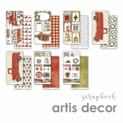 Kit de scrapbooking 25 de Diciembre de Artis Decor