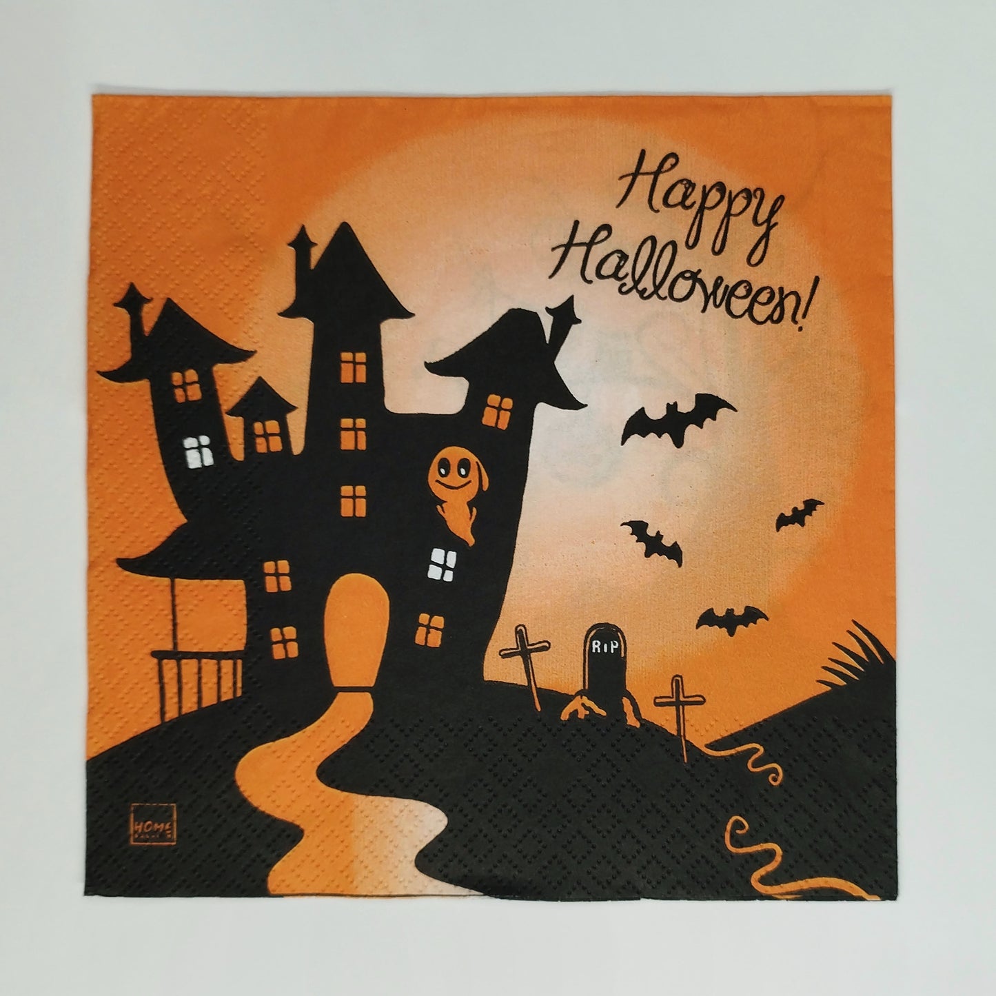 Servilleta fantasma casa Halloween