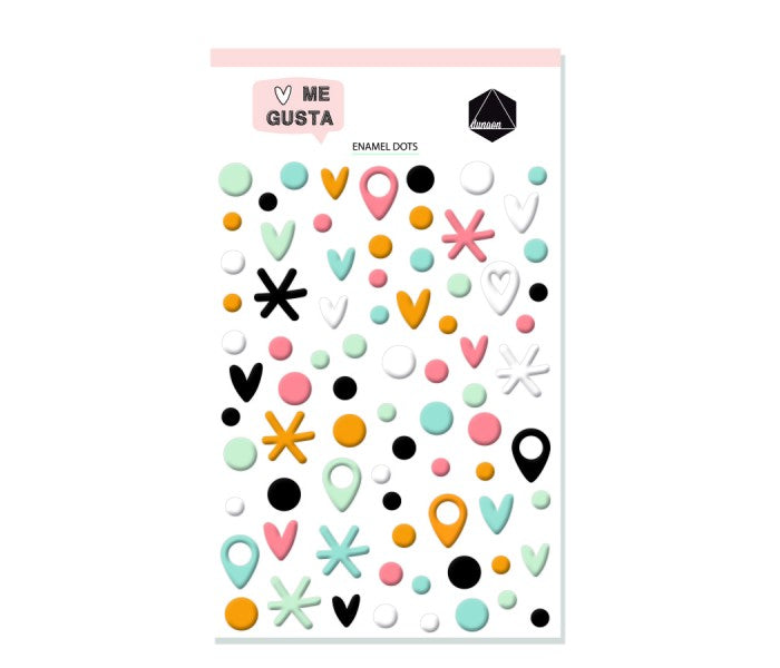 Enamel dots Me gusta Dunaon