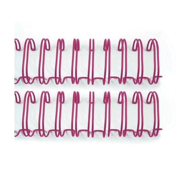 Espiral encuadernacion rosa 1.9cm