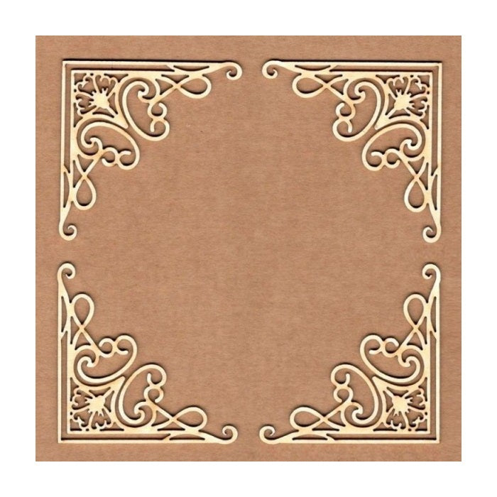 Maderita esquinera forja con arista