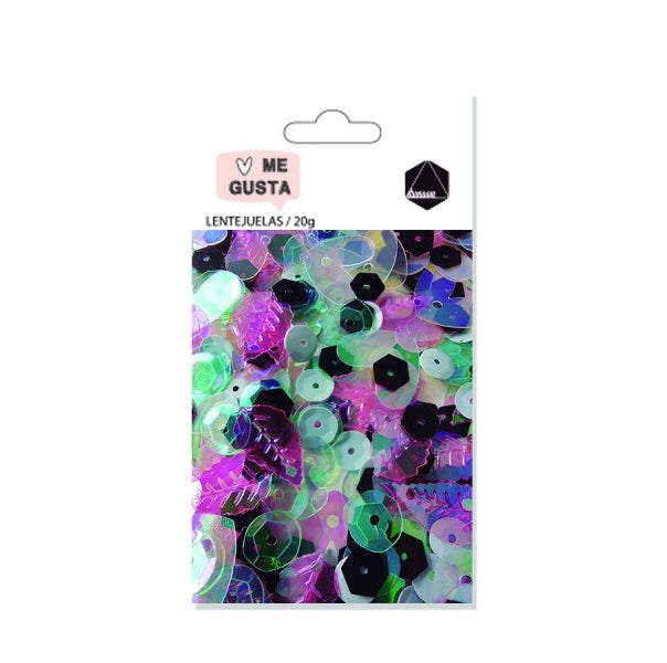 Lentejuelas Me gusta Dunaon