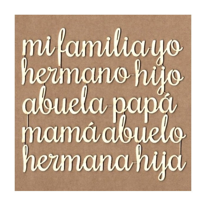Maderita mi familia