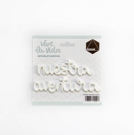 Metacrilato Nuestra aventura Vive la vida Dunaon