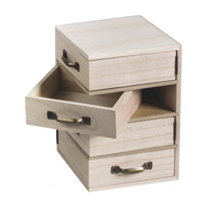 Mueble madera cajonera 4