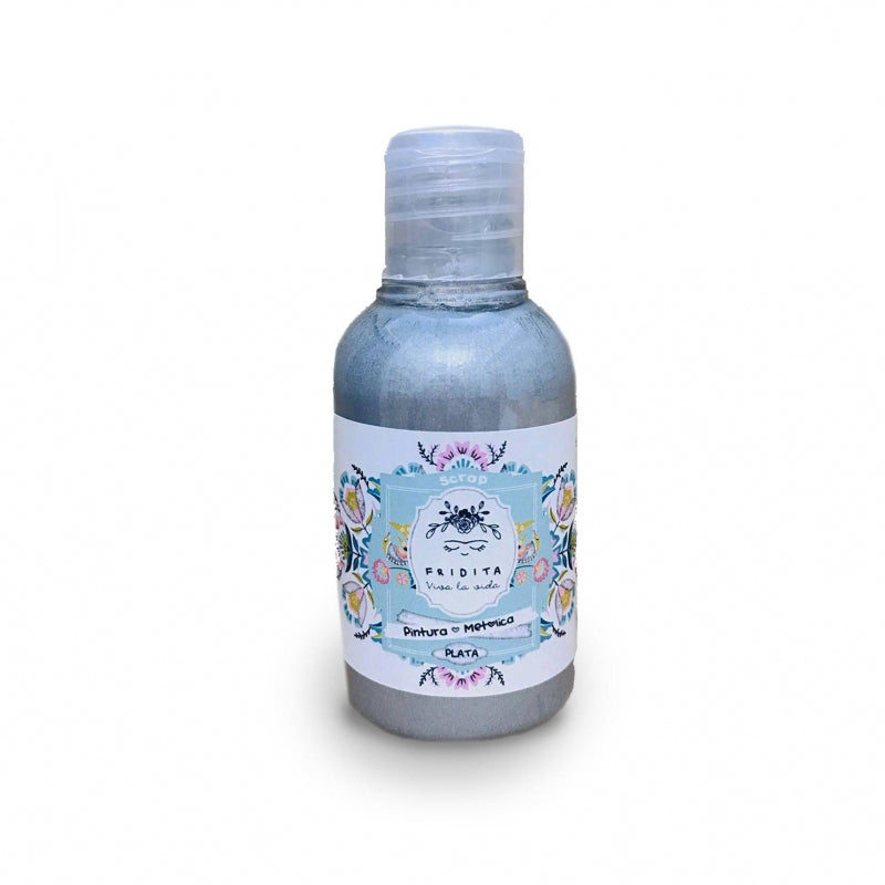 Pintura metálica plata 50ml