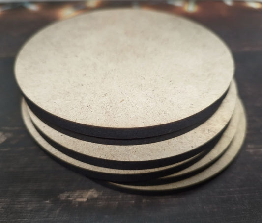 Posavasos pack de 6 madera dm