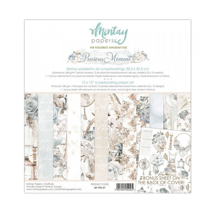 Precious moment papel scrap Mintay