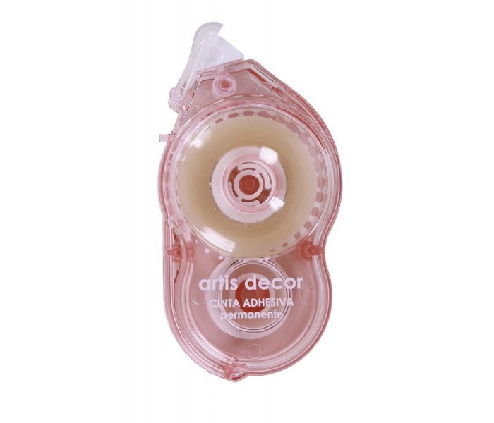 Roller adhesivo rosa 8m