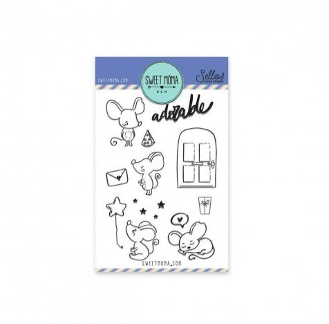 Sellos Bolita de queso Abrazos infinitos Sweet Moma