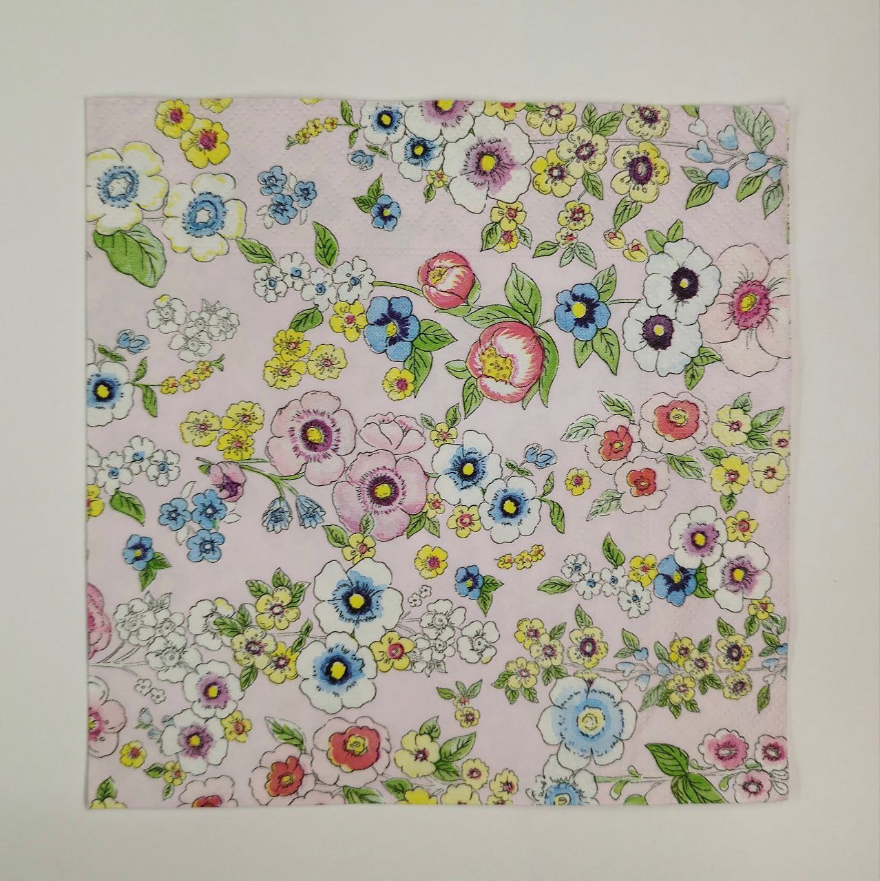 Servilleta flores pequeñas