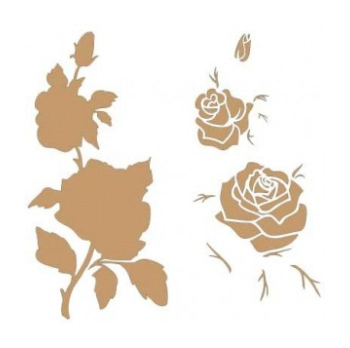 Stencil multicapa rosa