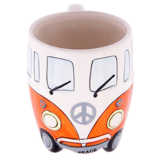 Taza caravana naranja