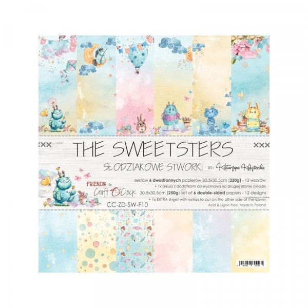 The sweetsters papel scrap 30x30 Craft o Clock