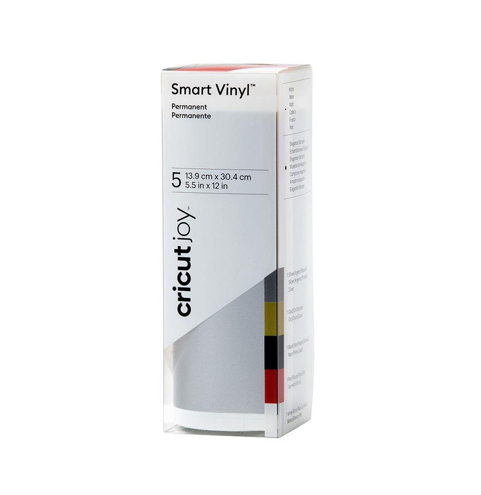 Cricut Joy Smart Vinilo Permanente Elegance mate Samples