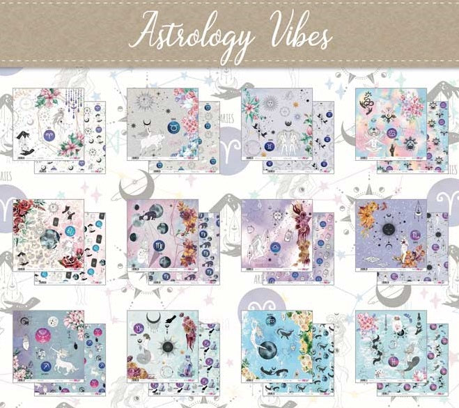 Astrology Vibes collection papel scrap Papers for you