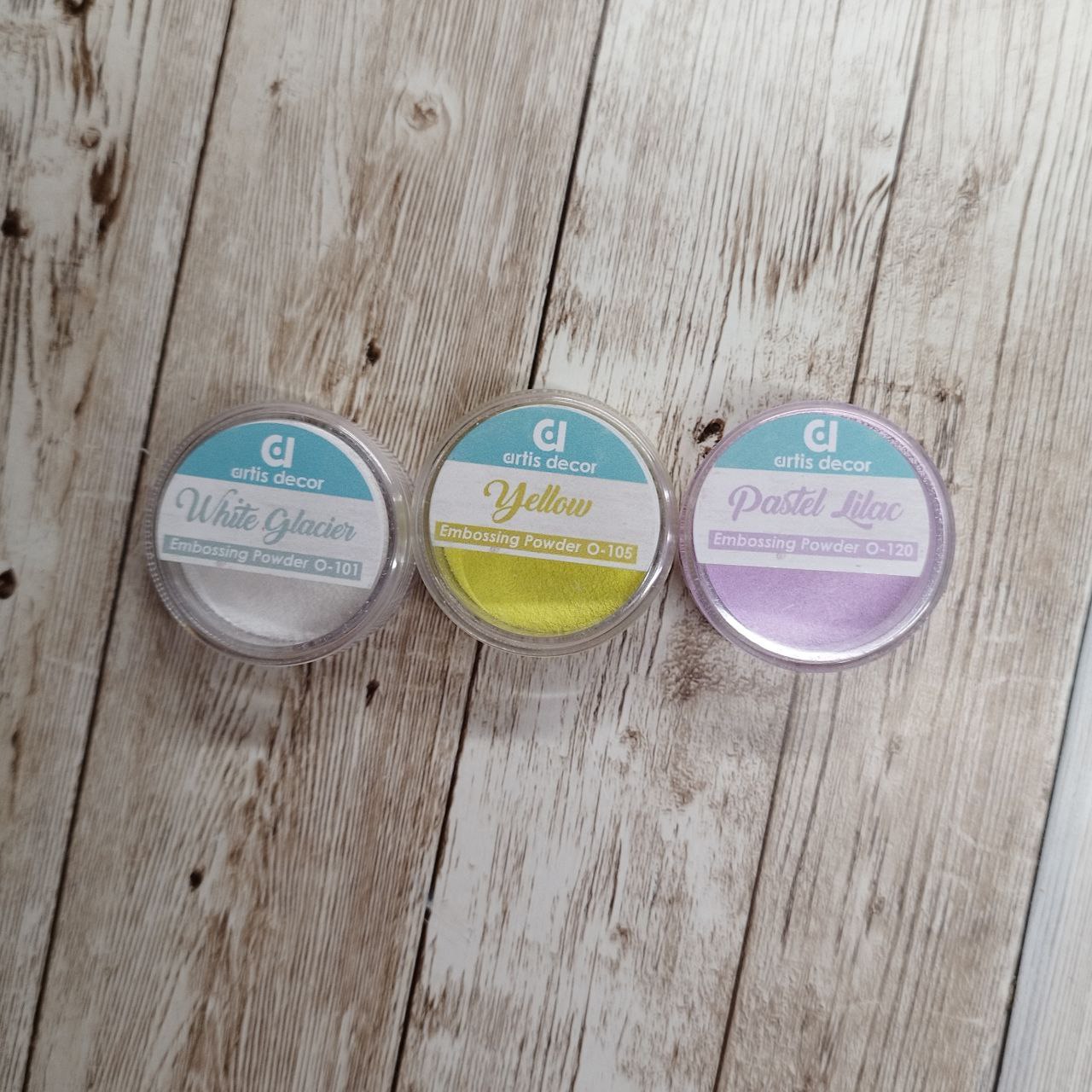 Pack polvos de embossing