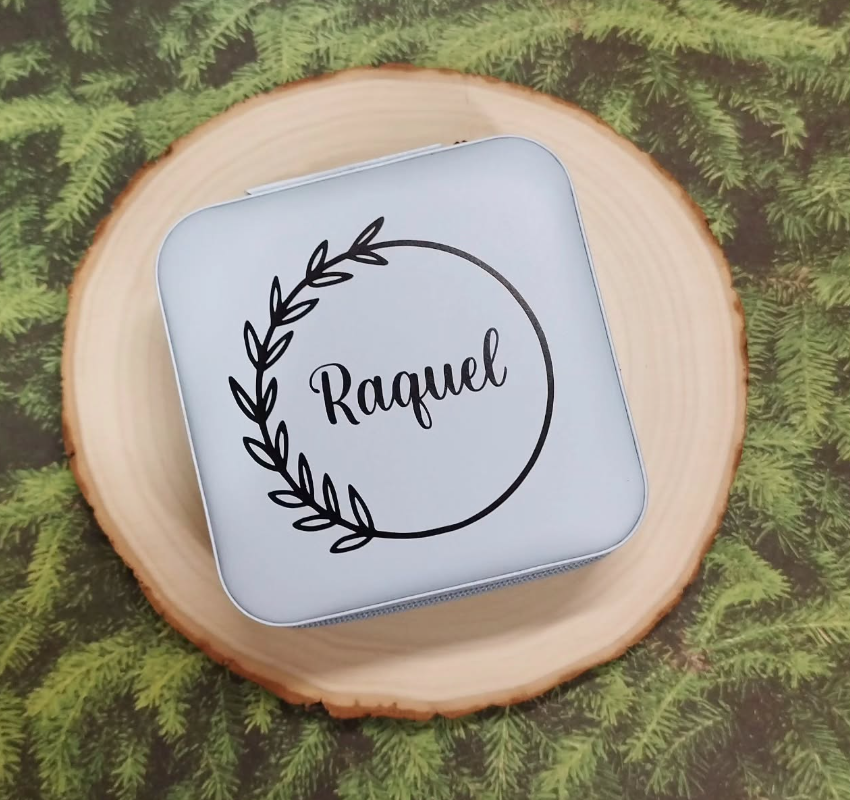 Joyero personalizado con nombre