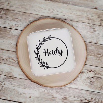 Joyero personalizado con nombre