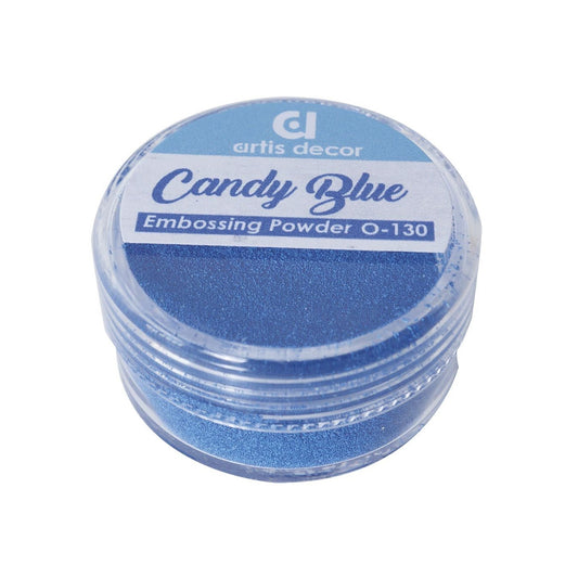 Polvos de embossing azul Candy Blue