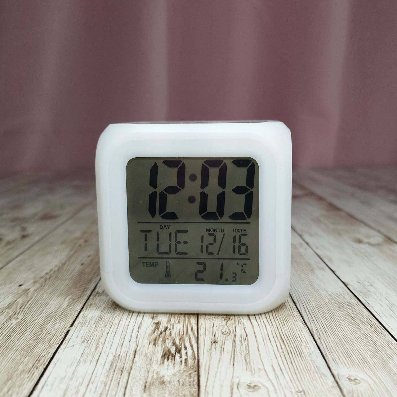 Reloj despertador personalizado con foto