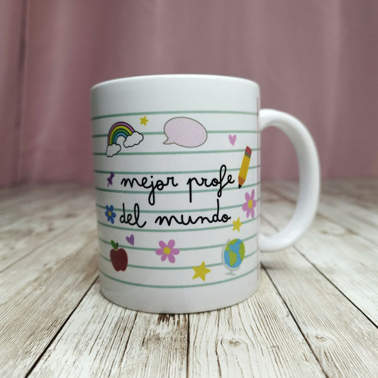 Taza mejor profe del mundo