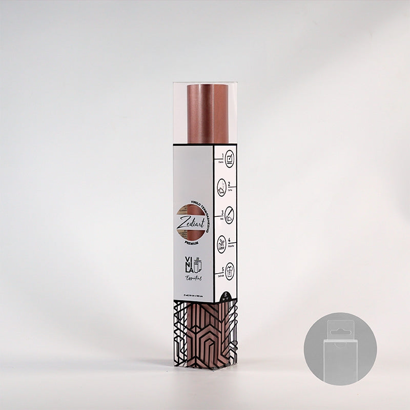 Vinilo termoadhesivo metalizado Rose quarz