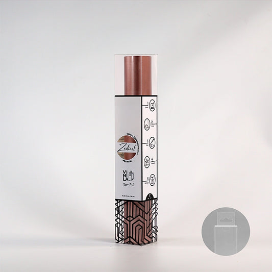 Vinilo termoadhesivo metalizado Rose quarz