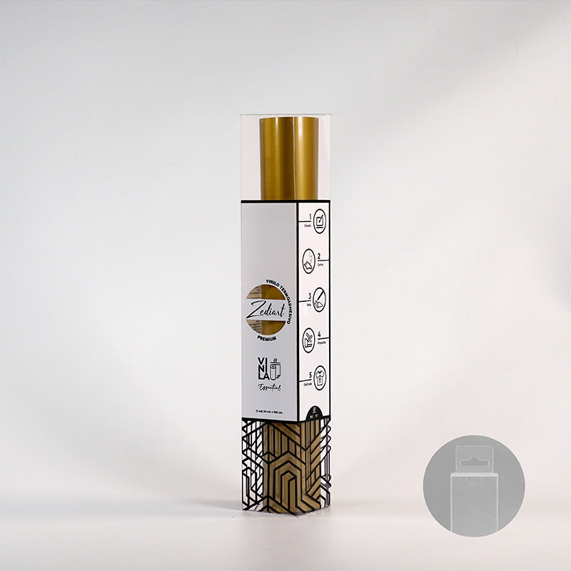 Vinilo termoadhesivo metalizado Sunset gold