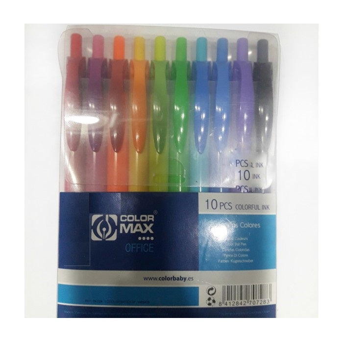 Bolígrafos de colores