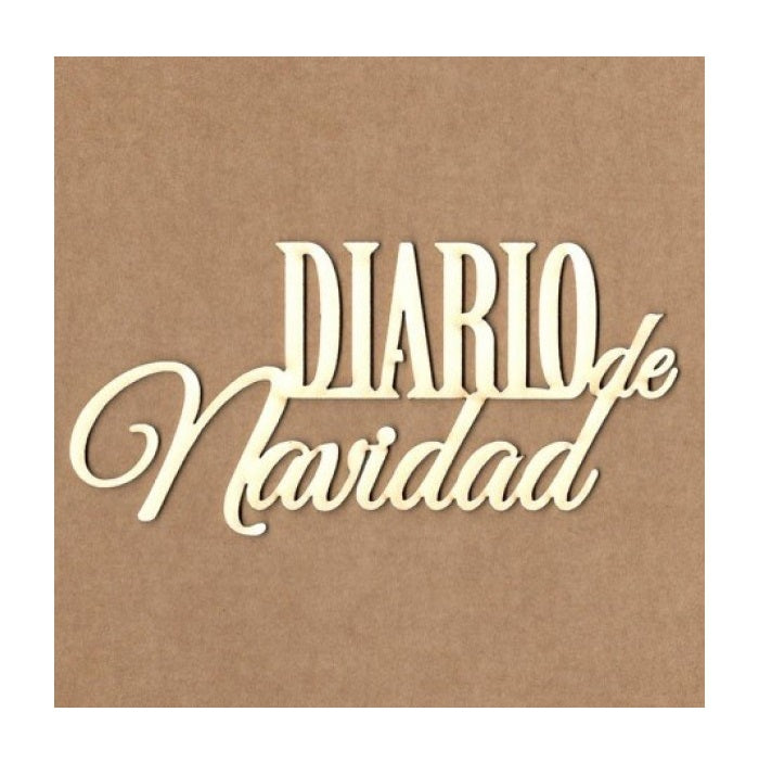 Diario de Navidad maderita