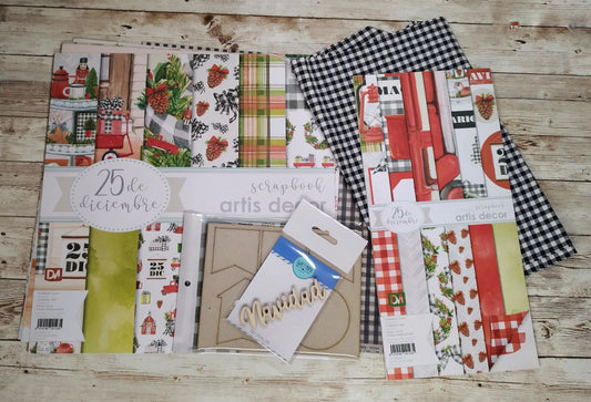 Kit scrap 25 de diciembre