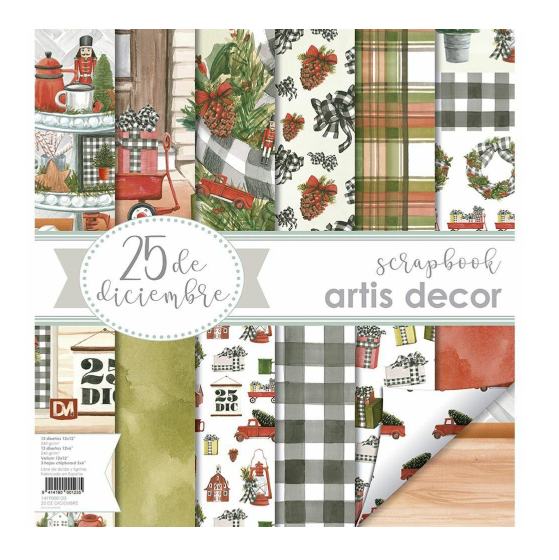 Kit de scrapbooking 25 de Diciembre de Artis Decor