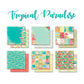 Papeles scrap Tropical Paradise de Toga